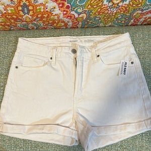 NWT OLD NAVY high waisted cuffed shorts